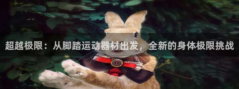 凯捷体育软件：超越极限：从脚踏运动器材出发，全新的身