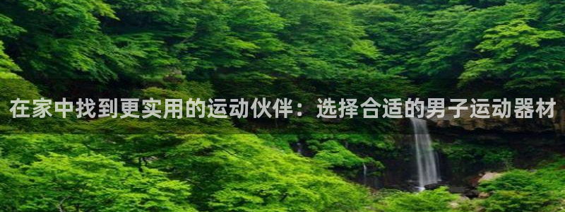 凯捷体育娱乐首页网站大全：在家中找到更实用的运动伙伴：选择合