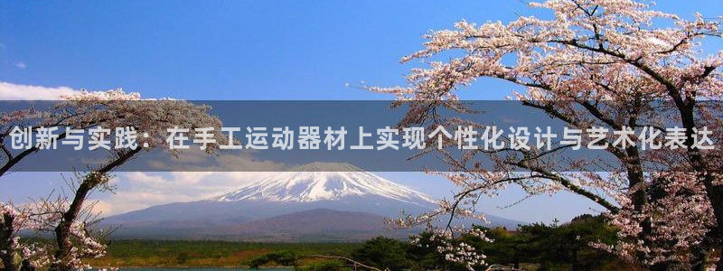 凯捷体育平台注册流程图：创新与实践：在手工运动器材上实现个性